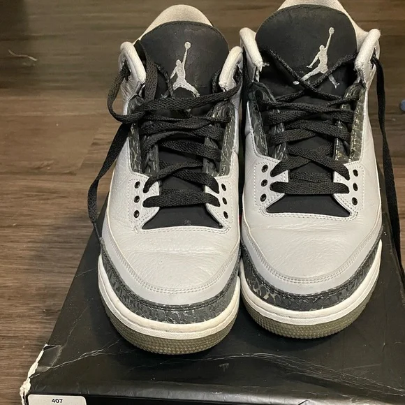 Jordan | Shoes | Air Jordan 3 Retro Wolf Greymetallic 